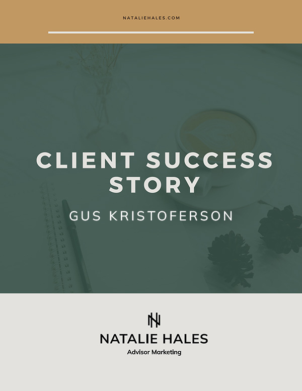 Client Success Story: Gus Krstoferson